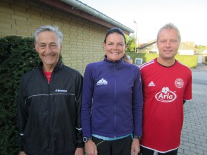 Henning Baginski, Annette Fredskov, Nicholas Felten klar til Fredskov Marathon